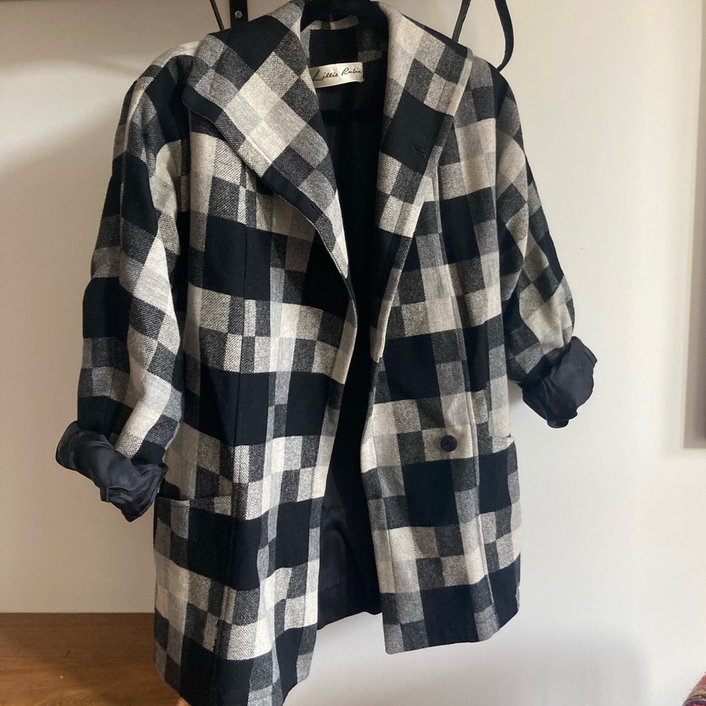 Vintage Lillie Rubin double breasted blazer jacket